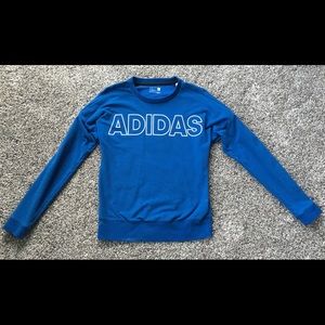 Blue Adidas Sweatshirt